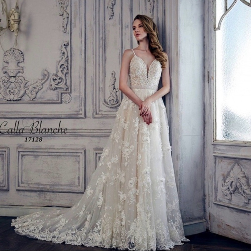 Calla Blanche Luxury wedding gown